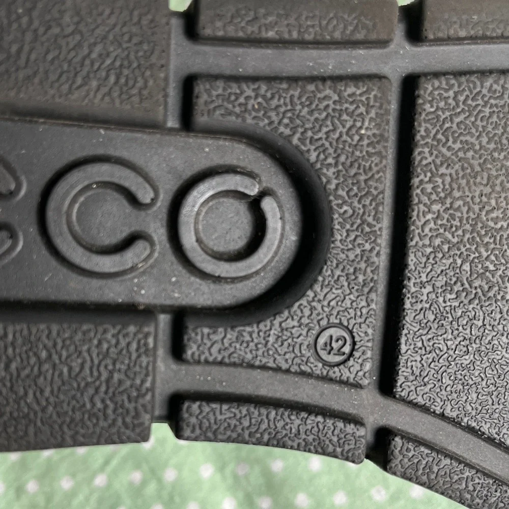 Ecco Black Suede Chelsea Boots, 42 - Picture 6 of 7